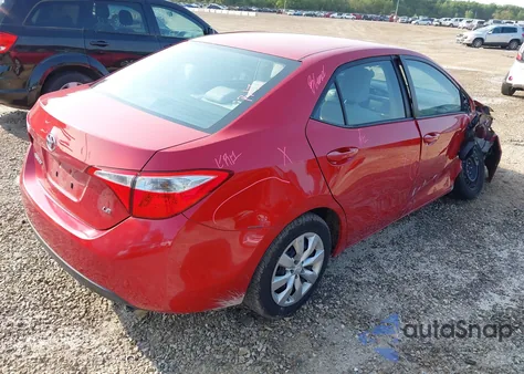 2014 Toyota Corolla Le from USA, damaged, VIN 2T1BURHE4EC189685
